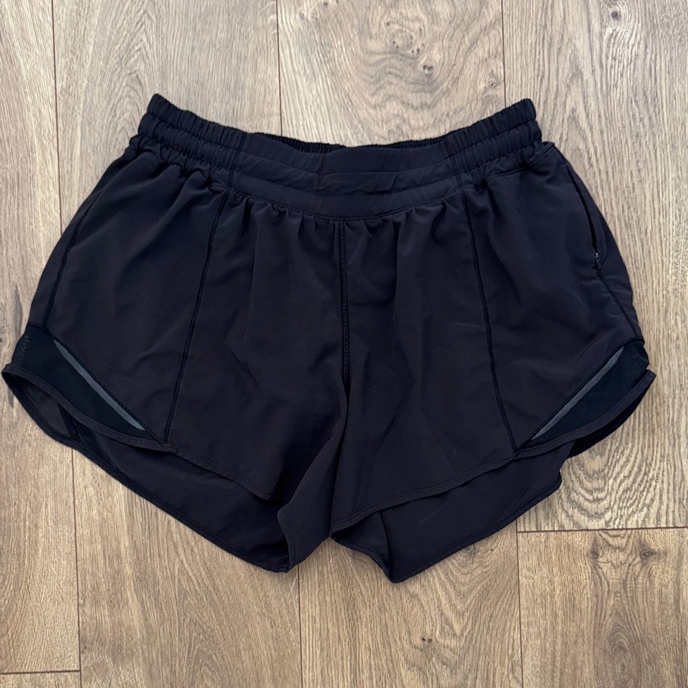 Lulu Lemon Women's Black Athletic Shorts
